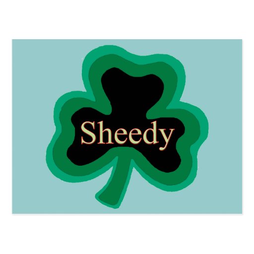 Sheedy Irish Post Card