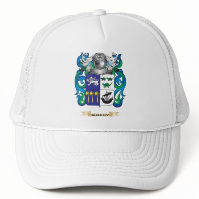 Sheehy Coat of Arms (Family Crest) Hats by familycrest