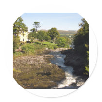 Sheen River Round Sticker