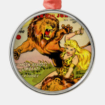 Sheena Queen of the Jungle Christmas Tree Ornaments