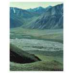 Sheenjek River Valley with dall sheep flyers