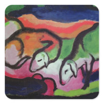 Sheep, 1912 sticker