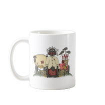 Sheep, Annie & Crows Mugs