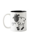 Sheep Baa Mug by stick_figures Sheep Baa Mug