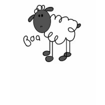 Sheep Baa T-shirt by stick_figures Sheep Baa T-shirt