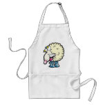 Sheep. Baaah (cough ). Apron