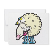 Sheep. Baaah (cough ). invitations