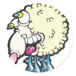 Sheep. Baaah (cough ). Sticker