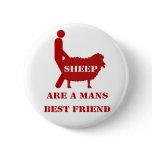 Sheep Badge Pin