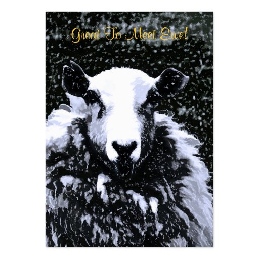 SHEEP BUSINESS CARD (front side)