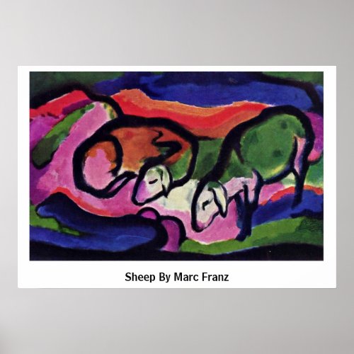 Sheep By Marc Franz Print