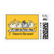 Sheep Chorus Line Postage