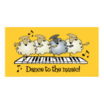 Sheep Chorus Line Print