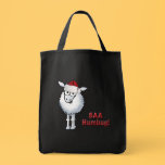 Sheep Christmas BAA Humbug! Tote bag