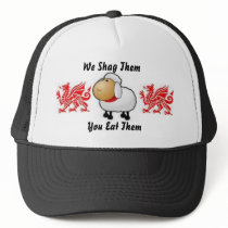 sheep, dragon, dragon, We Shag The... - Customized hats