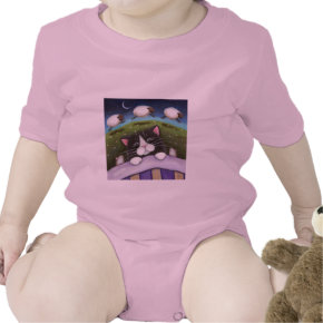 Sheep Dreams Ladies Long Sleeve (fitted) shirt