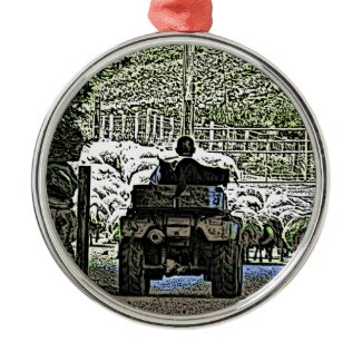 SHEEP FARM CHRISTMAS ORNAMENTS