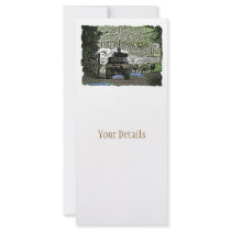 SHEEP FARM RACK CARD DESIGN