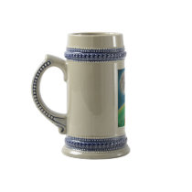 SHEEP FULL MOON FOLK ART MUG