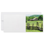 Sheep Grazing in Pasture Rack Card
