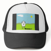 Sheep In A Field Trucker Hats