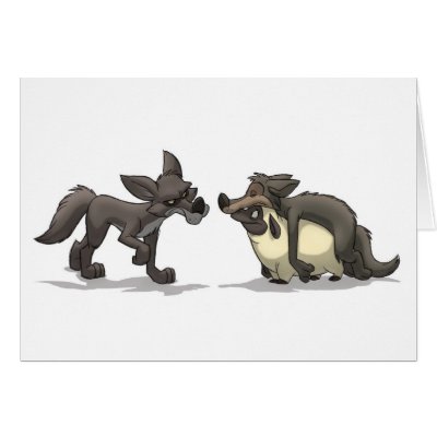 “Sheep in Wolf’s Clothing” Card (Blank Inside) by stlewis75