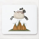 sheep jumping over pumpkins mousepads by robynsnest sheep jumping over pumpkins mousepads