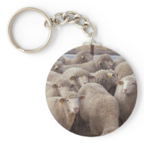 Sheep Keychain