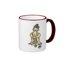 Sheep Knitting Coffee Mugs