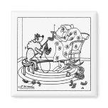 Sheep Knitting magnets