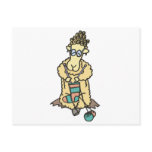 Sheep Knitting Postcards