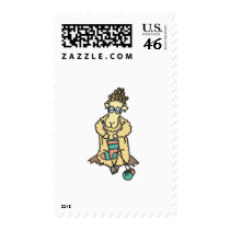 Sheep Knitting Stamp