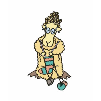 Sheep Knitting T-shirt shirt