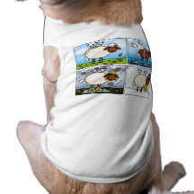 sheep of all seasons doggy shirt dog t shirt
