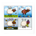 sheep of all seasons poster posters