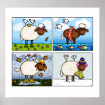 sheep of all seasons poster