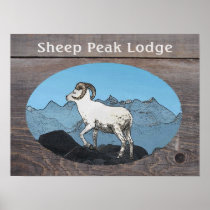Sheep Peak Lodge Poster