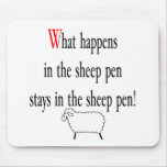 Sheep Pen Mouse Pads