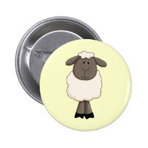 Sheep Pinback Buttons