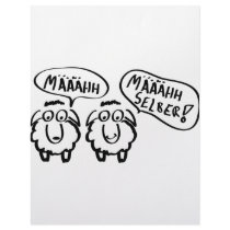 sheep schafe määähhh määhhh selber ! custom letterhead