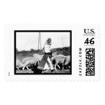 Sheep Shepherdess in Bulgaria 1890 Stamps