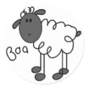 Sheep Stick Figure Sticker by stick_figures Sheep Stick Figure Sticker