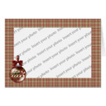 Sheep w/ Candy Cane in Ornament Cards
