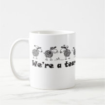 Sheep - We're a team Coffee Mug