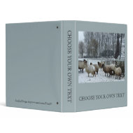 Sheep - Winter season binder