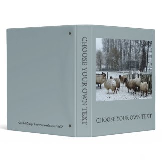 Sheep - Winter season binder