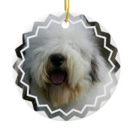 Sheepdog Ornament ornament