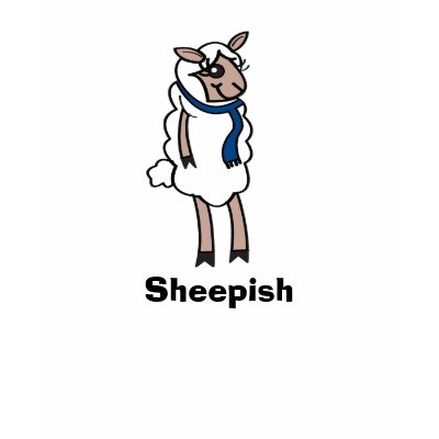 Sheepish T Tee Shirt by jguttm20