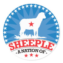 Sheeple - A Nation Of stickers