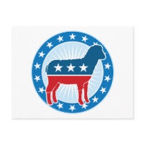 Sheeple Logo Crest Design postcards